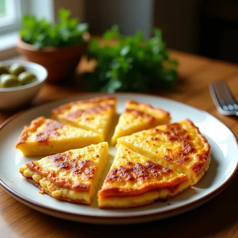 Tortilla de Patatas Crujiente: Secreto para Exterior Dorado y Interior Tierno en Sartén Antiadherente