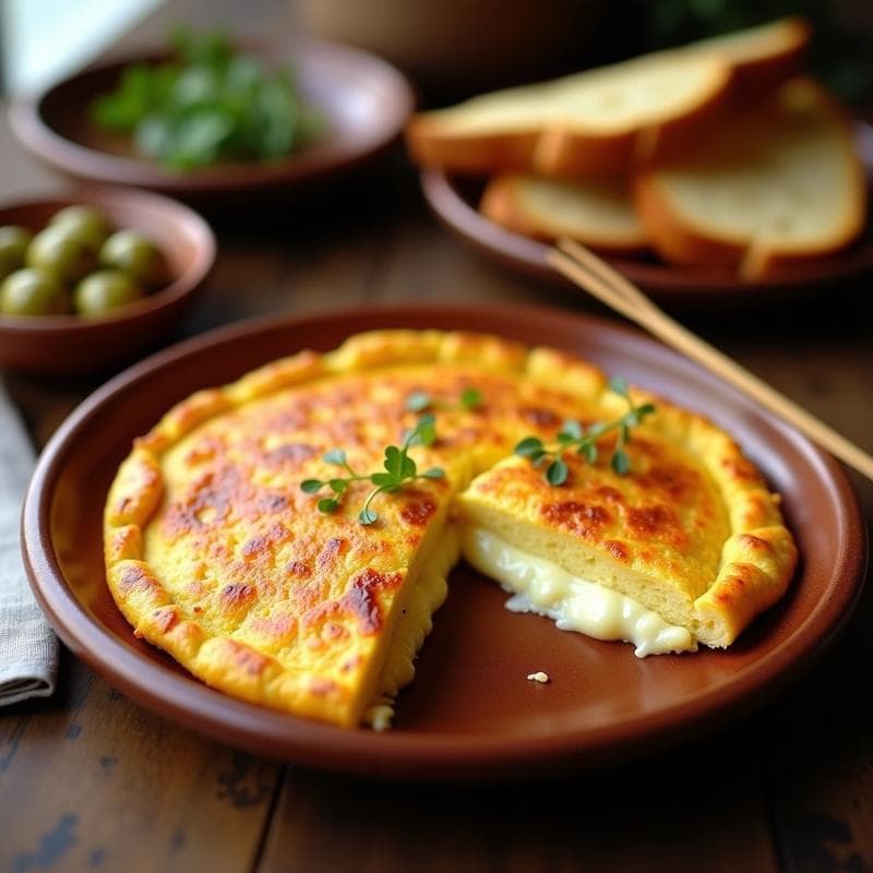 Tortilla de Patatas Crujiente: Secreto para Qué Quede Jugosa por Dentro en 20 Minutos