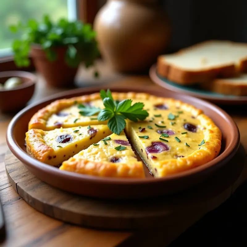Tortilla Española Vegana: Receta con Claras de Ebgá y Coliflor en 20 Minutos