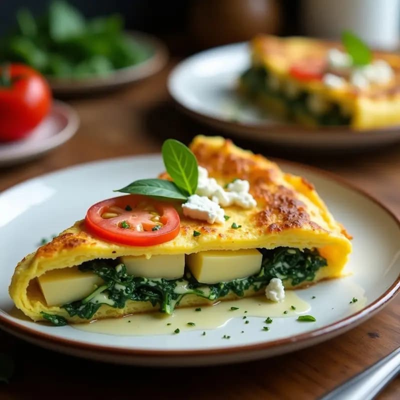 Tortilla Española de Espinacas y Patata al Horno: Receta Sin Aceite y Ultraesponjosa