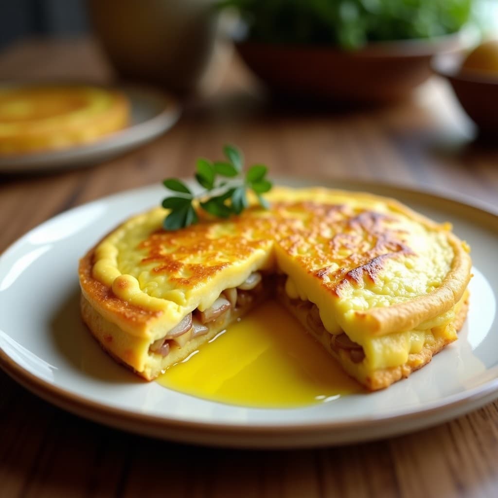 Tortilla Española Esponjosa: Receta en Ollas Superpuestas Sin Voltear y Perfecta para el Tupper