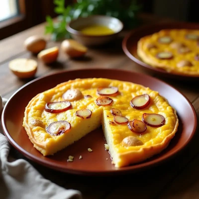 Tortilla Española con Cebolla: Receta Tradicional con Solo 3 Ingredientes y Herramientas Básicas