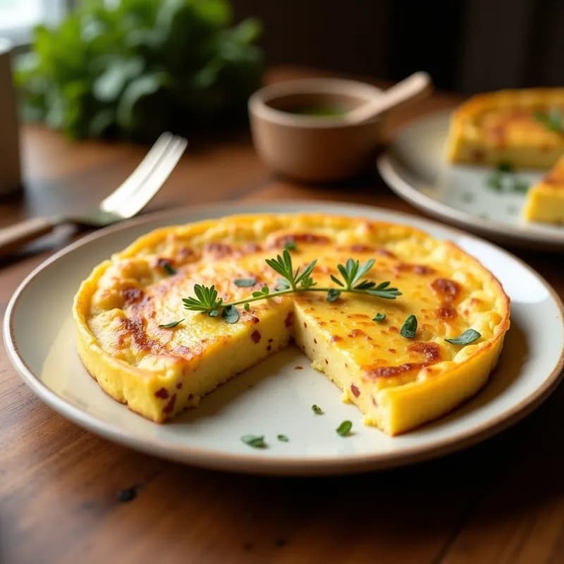 Tortilla Española Ligera: Receta con Aire de Huevo y Menos Aceite