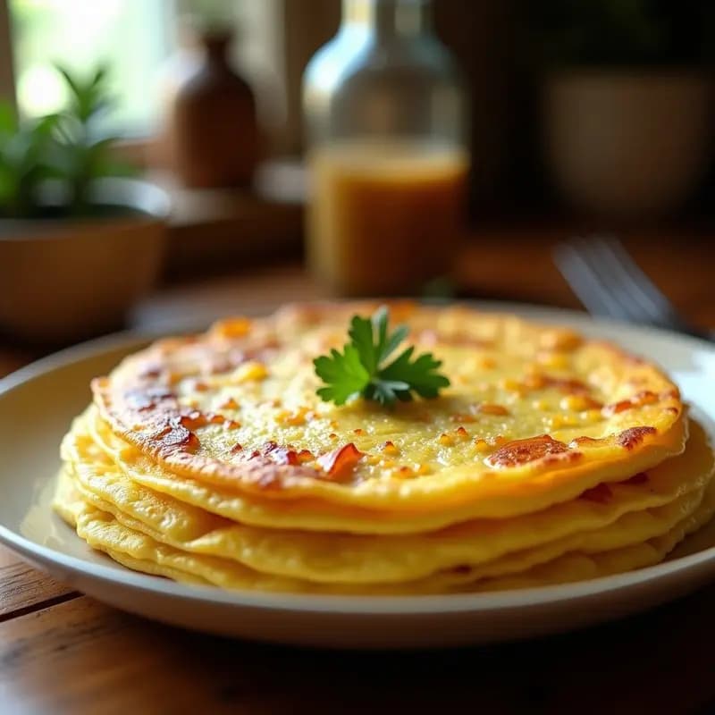 Tortilla Española Ligera en Airfryer: RecetaSin Aceite y Baja en Calorías