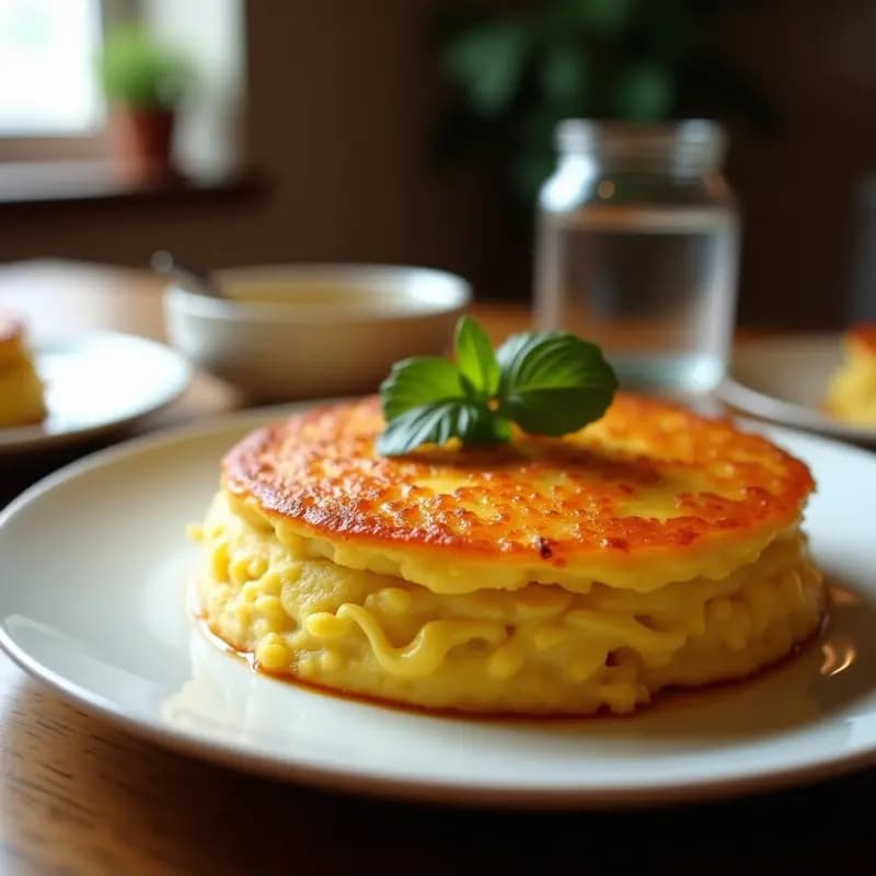 Tortilla Española Light y Aireada: Receta Sin Aceite con Clara de Huevo para Dietas Saludables