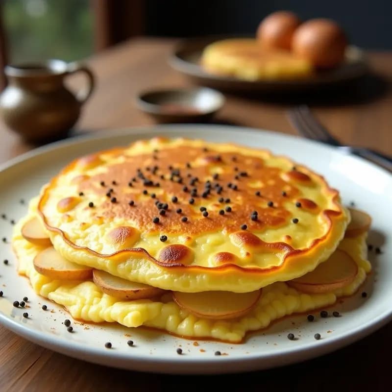Tortilla Española de Nube Ligera: Receta con Huevos y Claras para una Textura Esponjosa
