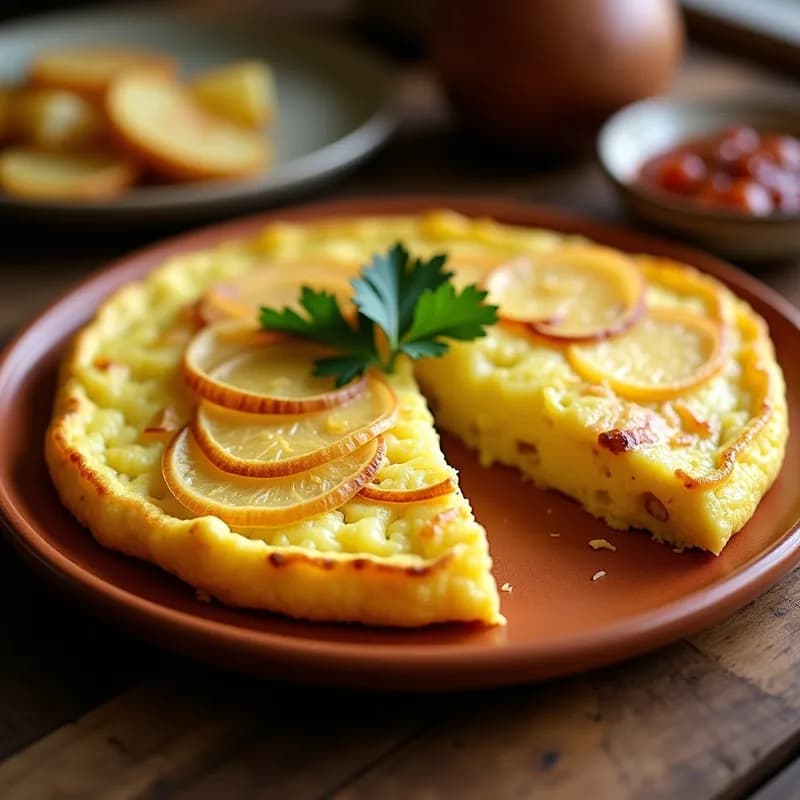 Tortilla Española: Receta Tradicional en Olla Express sin Voltear