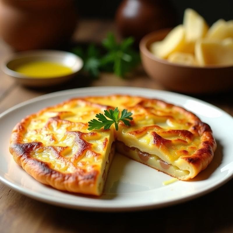 Tortilla Española en Ollas Superpuestas: Receta con Truco de Chef para Capas Perfectas