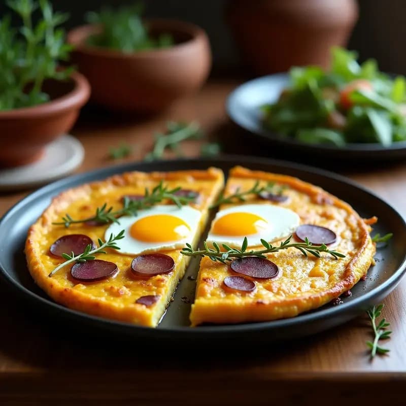 Tortilla Española de Patata Azul: Receta con Huevo de Camelina y Truco Crujiente