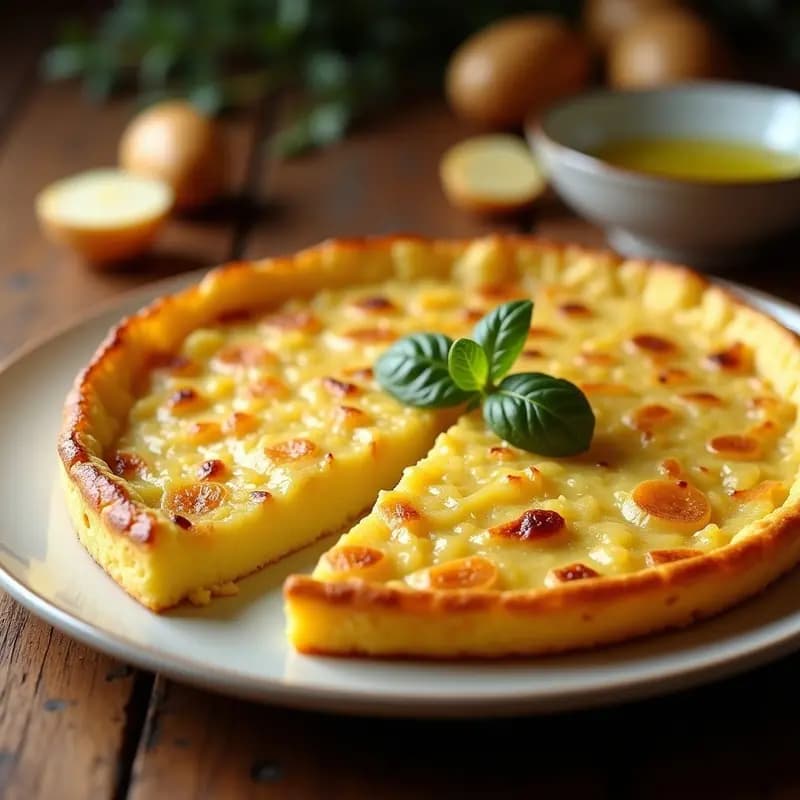 Tortilla Española de Patata con Poco Aceite: Receta Tradicional y Saludable