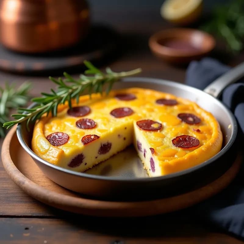 Tortilla Española de Patata y Batata: Receta en Horno Sin Voltear y Ultra Esponjosa