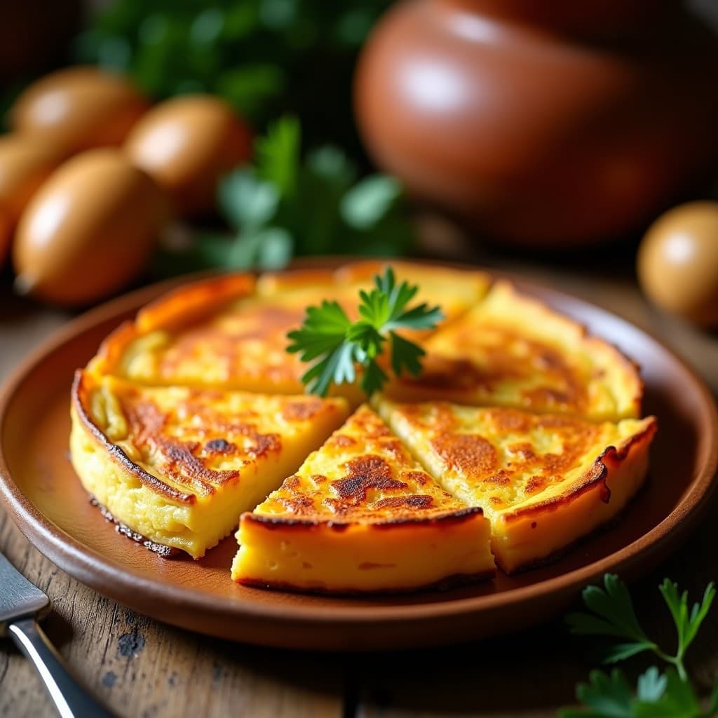 Tortilla de Patata y Batata en Olla Lenta: Receta Española Fácil y Jugosa