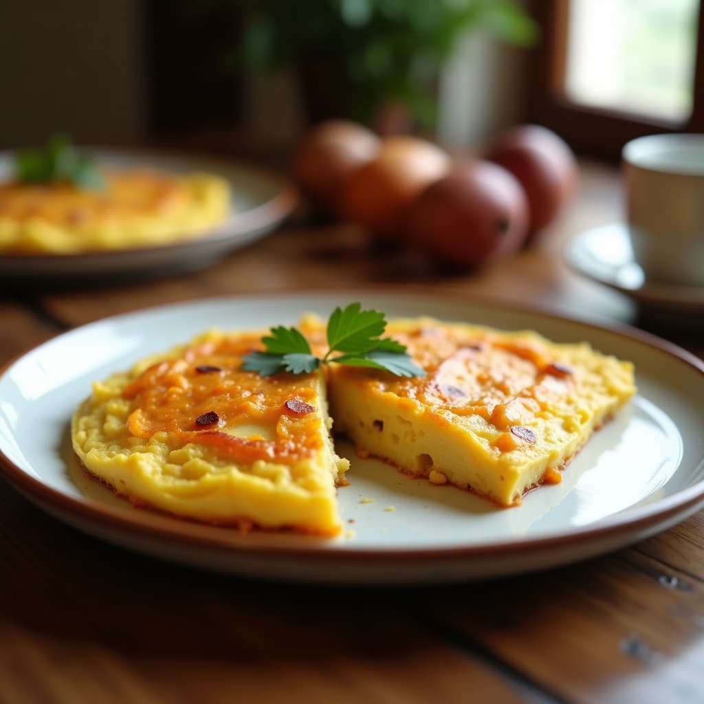 Tortilla Española de Patata y Batata en Thermomix: Receta Sin Frito y Alta en Fibra