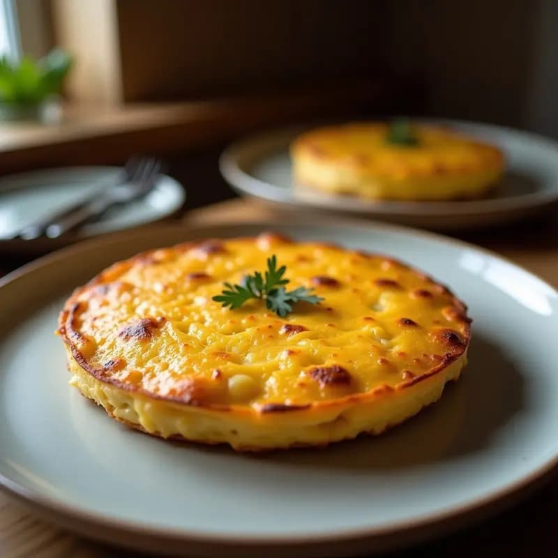 Tortilla Española de Patata al Estilo Cafetería: Receta Rápida y Esponjosa en 20 Minutos