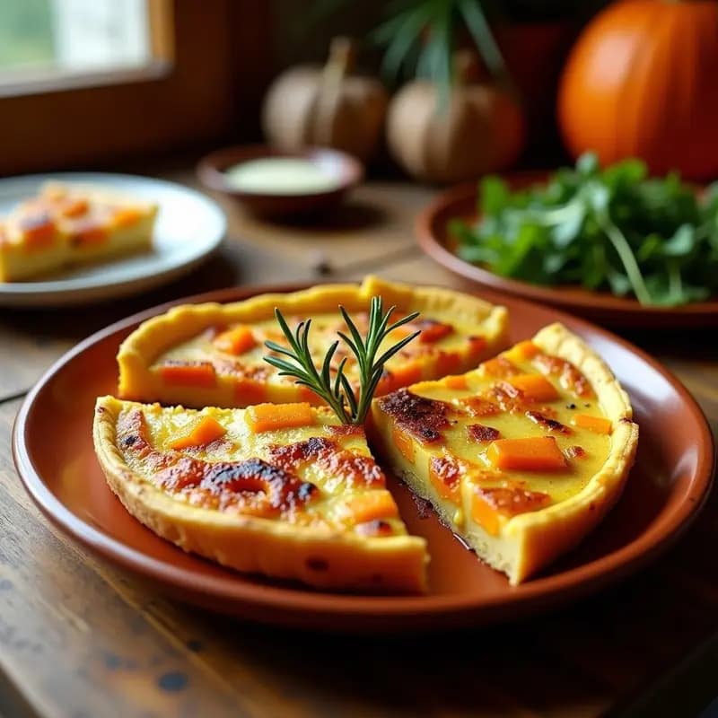 Tortilla Española de Patata y Calabaza Asada: Receta de Otoño en 30 Minutos