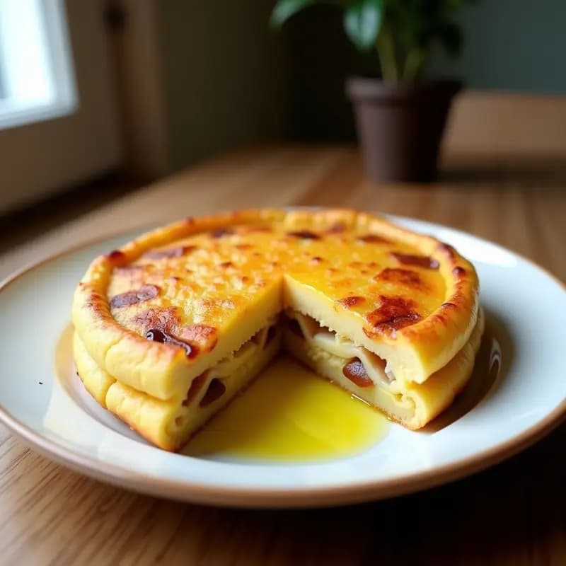 Tortilla Española de Patata y Cebolla: Receta Perfecta en Sartén Antiadherente sin que se pegue