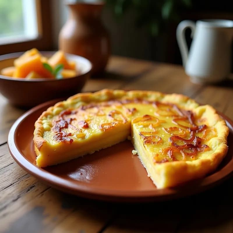 Tortilla Española de Patata y Cebolla: Receta Crujiente por Fuera y Jugosa por Dentro
