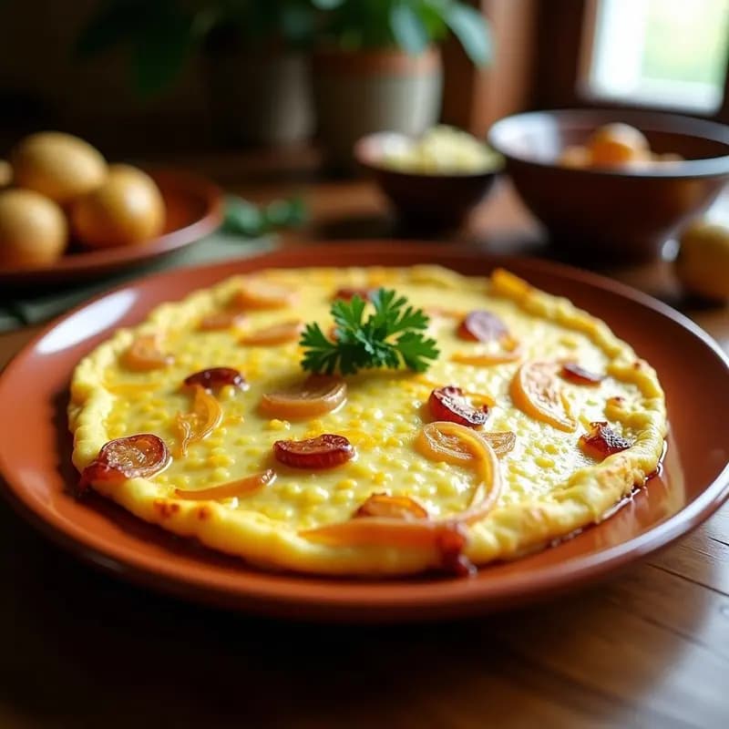 Tortilla Española Clásica en Olla Eléctrica: Receta Fácil y Rápida