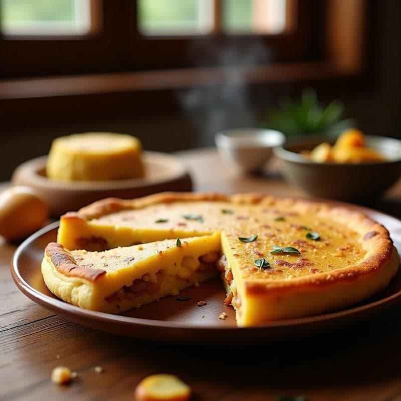 Tortilla Española de Patata y Cebolla: Receta Tradicional con el Toque Perfecto del Abuelo