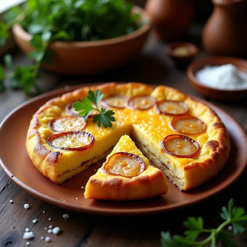 Tortilla Española de Patata y Cebolla: Receta Tradicional con el Trueque Secreto de los Abuelos