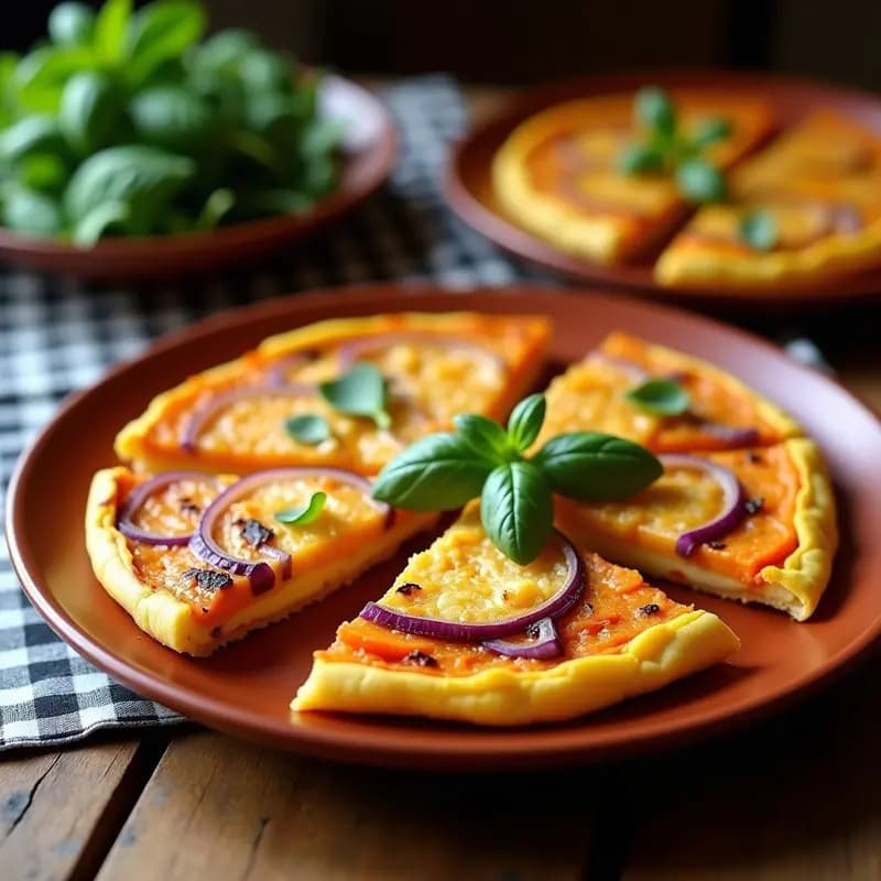 Tortilla Española de Patata Dulce: Receta Optimizada para Tupper y Sin Harina