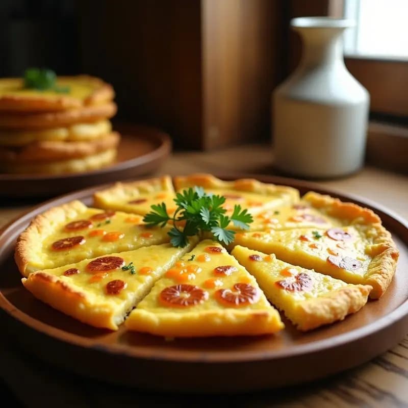 Tortilla de Patata con Ebi: Receta Española para Tupper Fácil y Nutritiva