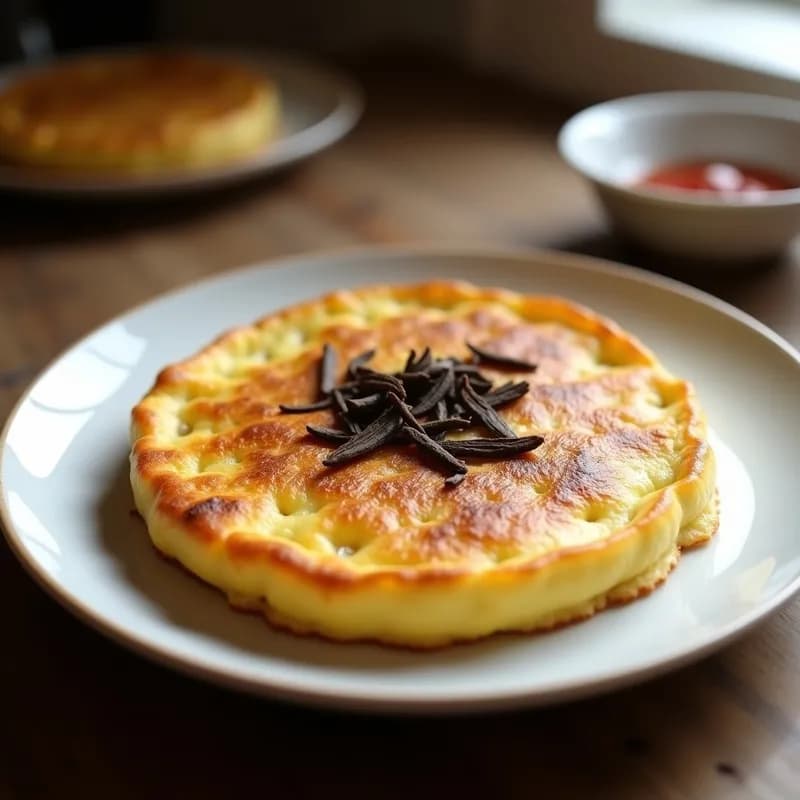 Tortilla Española con Trufa Negra: Receta Gourmet en 30 Minutos con Toque Aromático