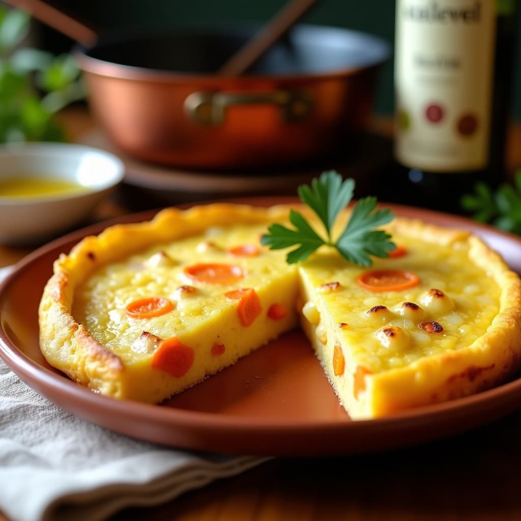 Tortilla Española de Patata y Zanahoria: Receta Ligera y Sin Aceite para Tupper