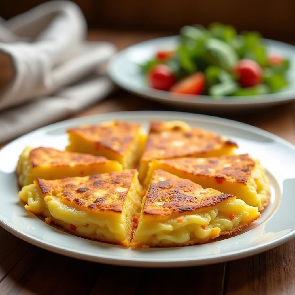 Tortilla Española de Patata y Zanahoria Light: Receta Tradicional con Menos Calorías y Más Fibra