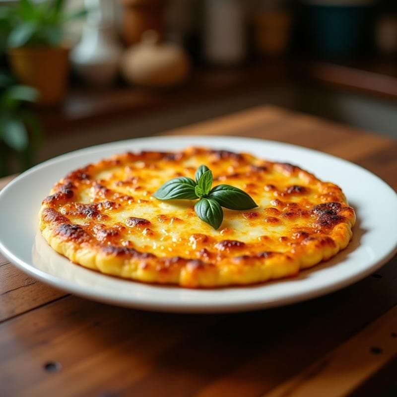 Tortilla Española Proteica en Airfryer: Receta Fit con Clara de Huevo y Espinacas