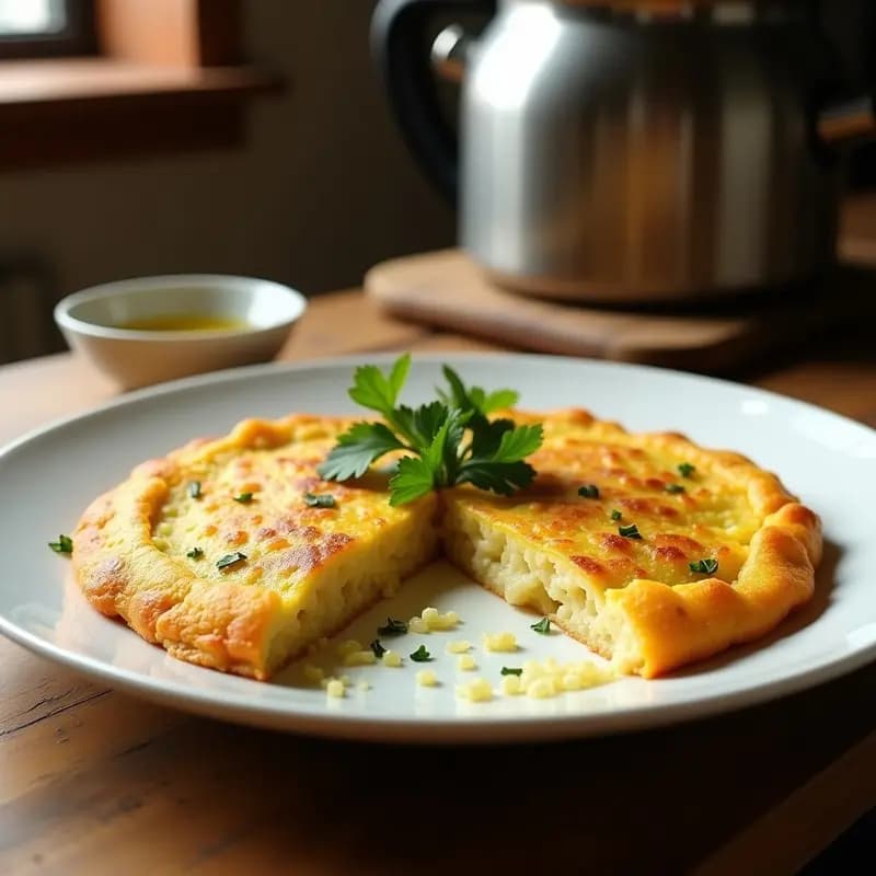 Tortilla Española de Quinoa y Patata: Receta en Olla a Presión con Menos Grasas