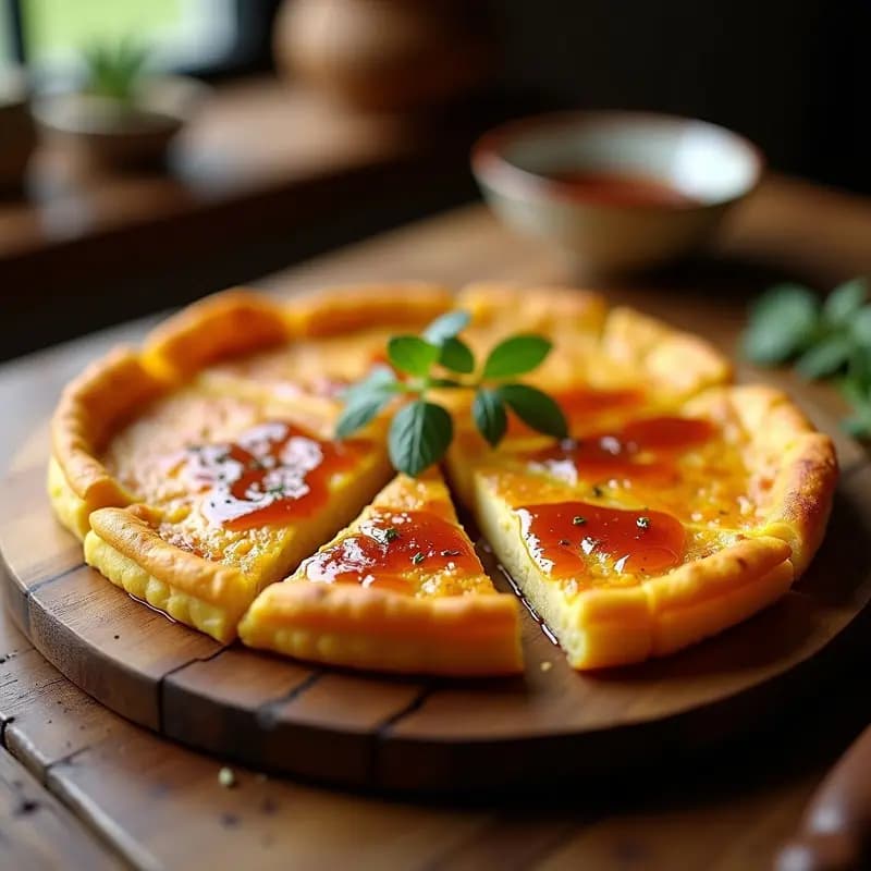 Tortilla Española con Ron Caramelizado: Receta Gourmet en 20 Minutos con Toque Dulce