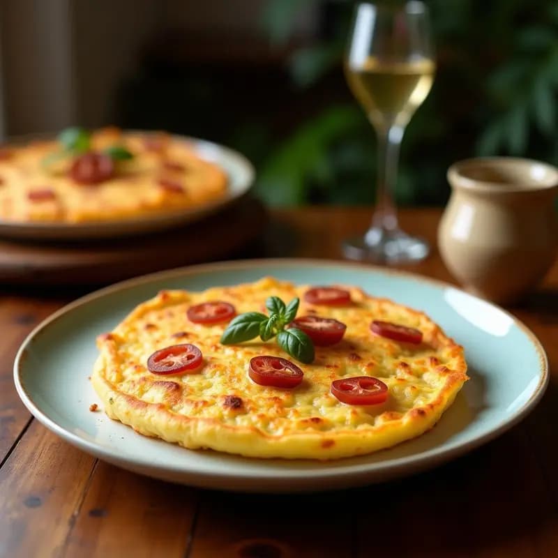 Tortilla Española con Trufa Negra: Receta de Lujo en Horno para Impresionar