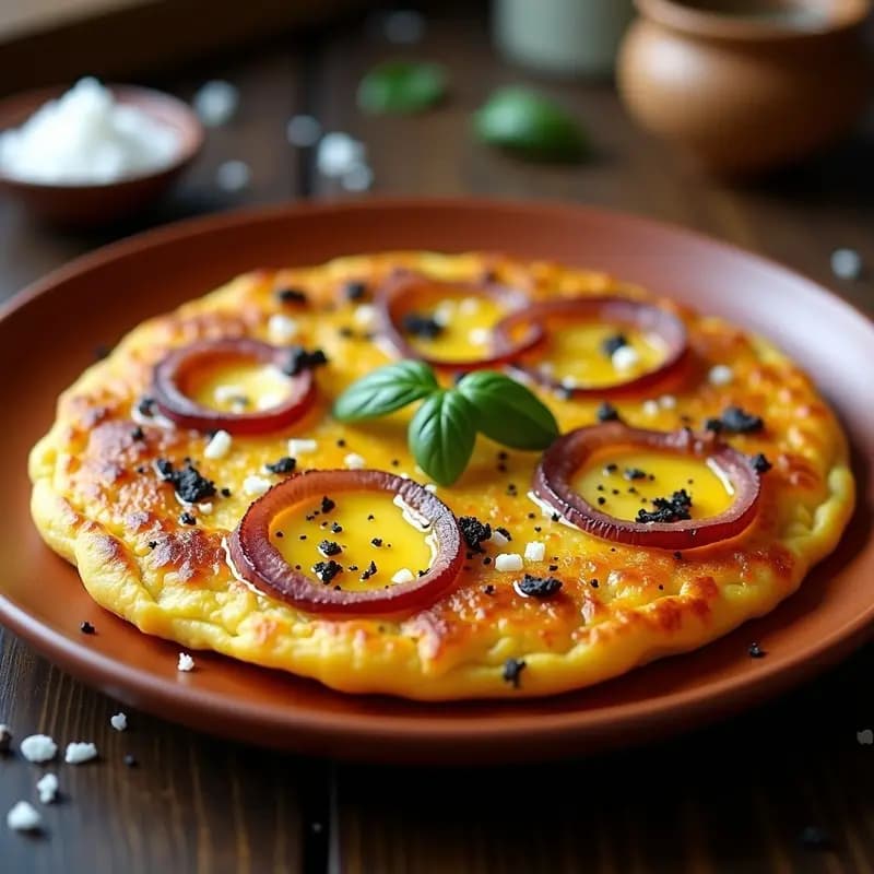 Tortilla Española Trufada: Receta Gourmet con Huevos Camperos y Toque Umami