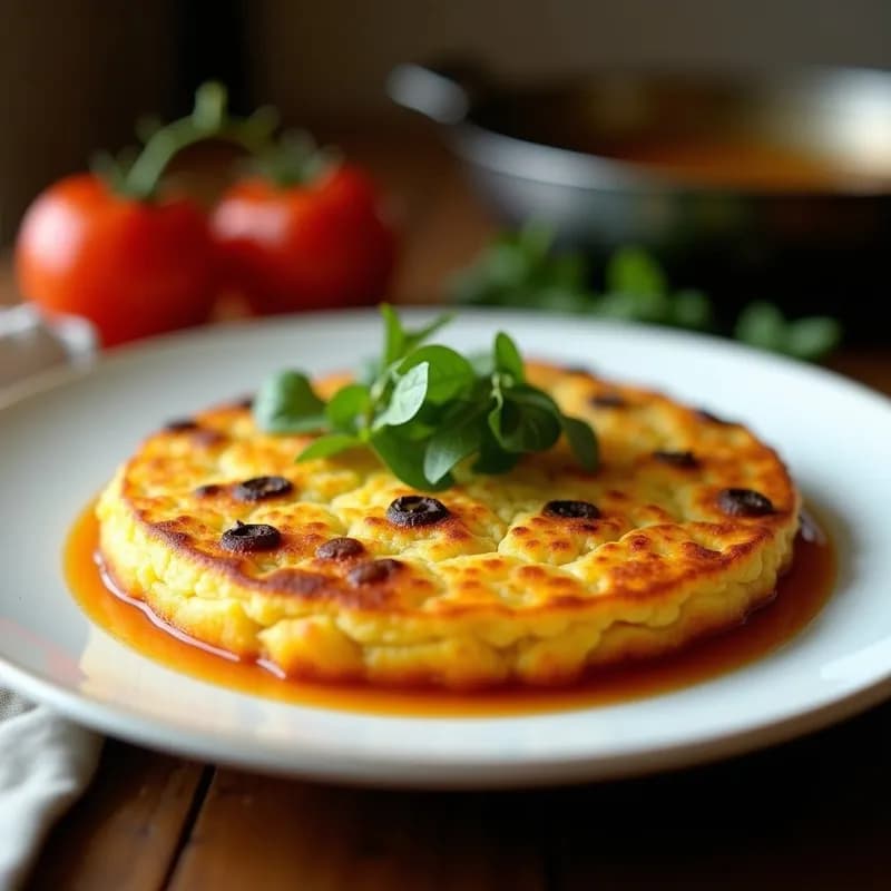 Tortilla Española Trufada: Receta Gourmet en Olla Rápida con Aceite de Oliva Virgen Extra