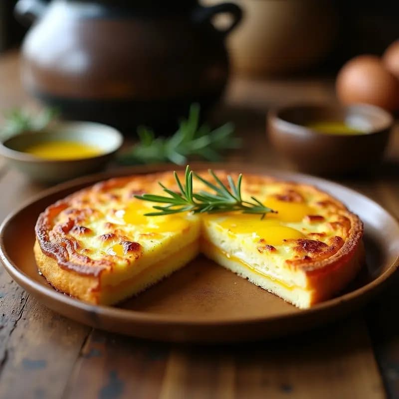 Tortilla Española Trufada: Receta en Olla Lenta con Huevo Esponjoso