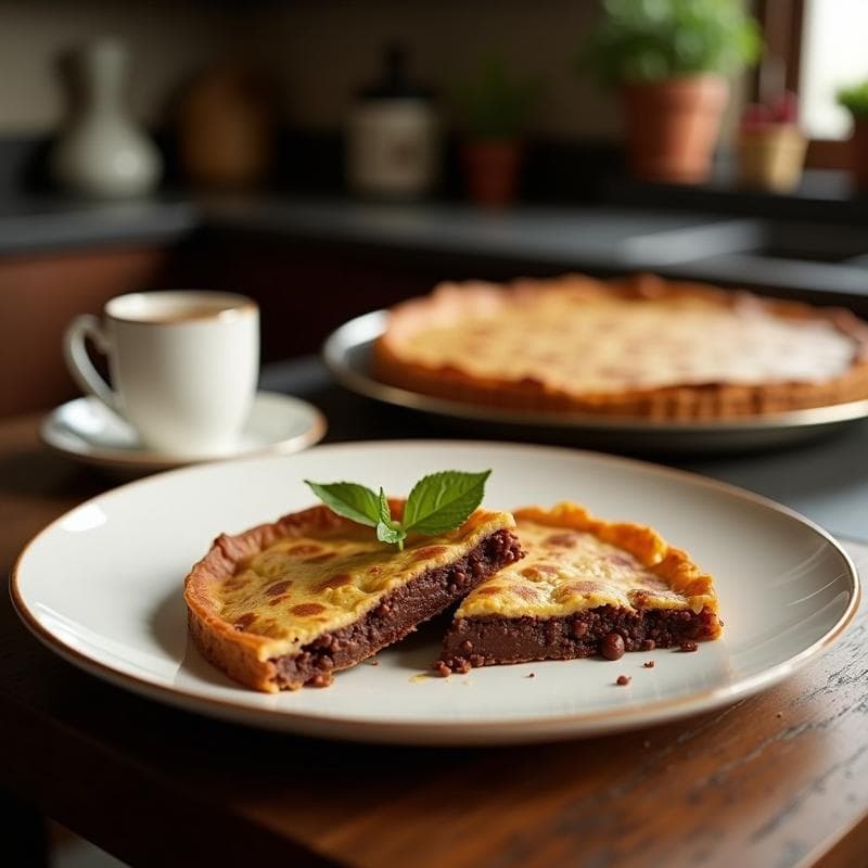 Tortilla Española de Chocolate y Trufa: Receta Dulce Innovadora en 20 Minutos