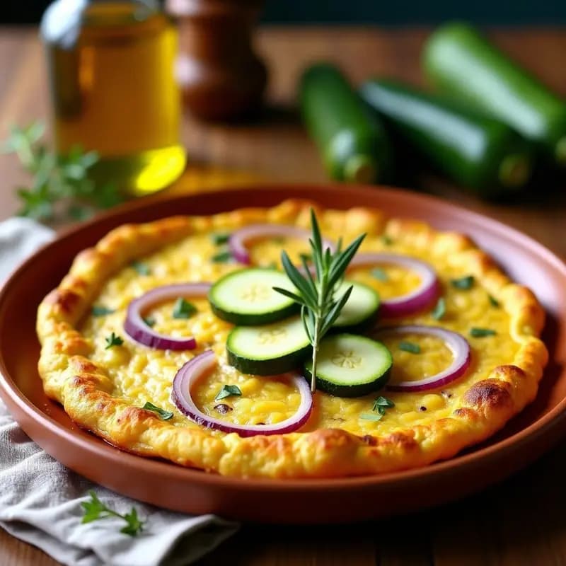 Tortilla Española de Zucchini: Receta Keto con Menos de 5g de Carbohidratos por Porción