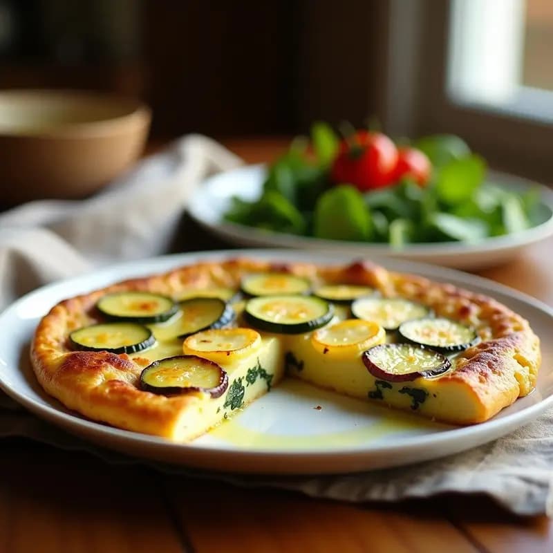 Tortilla Española de Calabacín al Horno: Receta Sin Freír y Light en 30 Minutos
