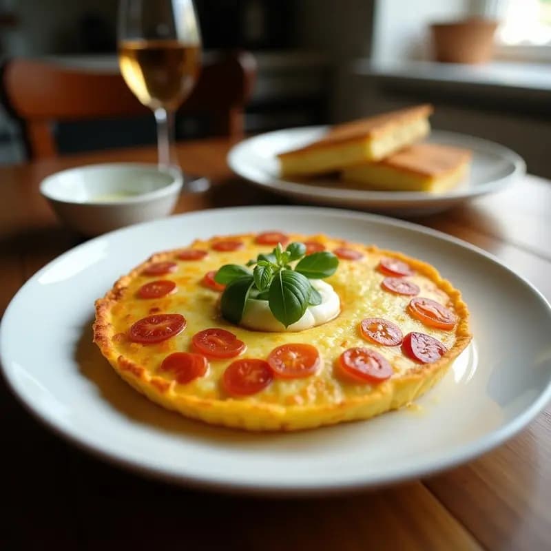 Tortilla de Espárragos y Queso de Cashew: Desayuno Sin Gluten y Rico en Calcio