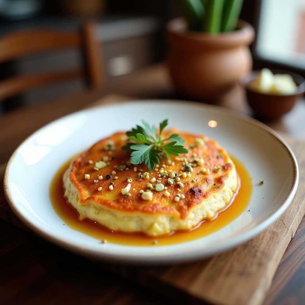 Tortilla de Espárragos Trigueros y Tofu con Especias de Zaatar: Desayuno Libanes Vegano
