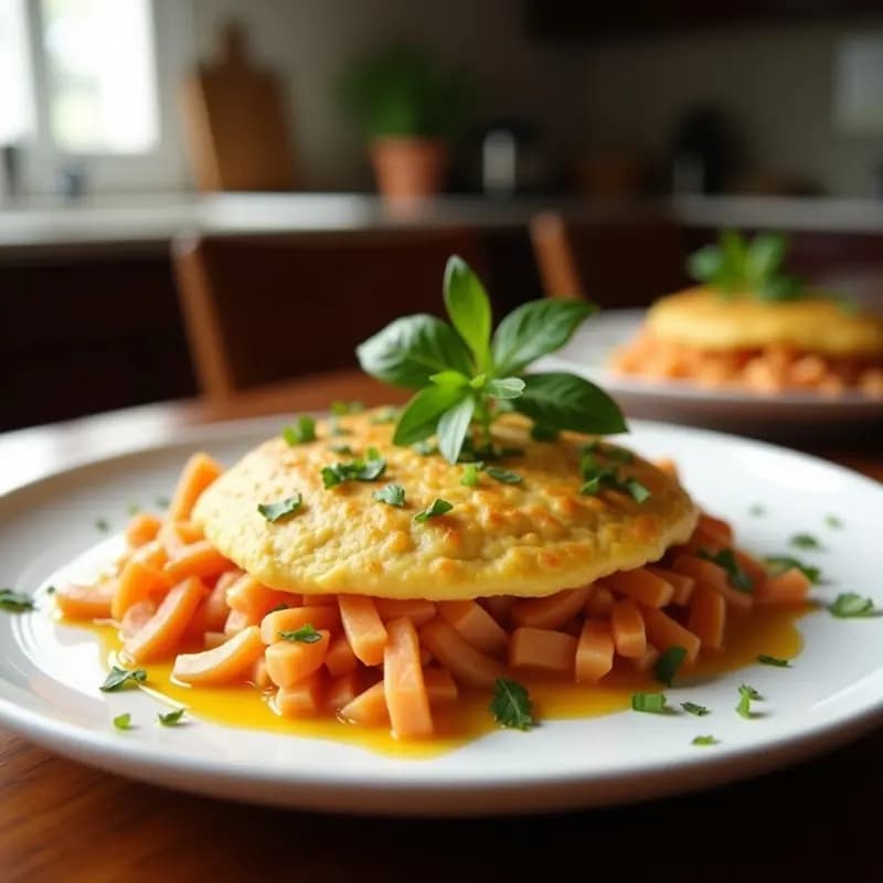 Tortilla de Espárragos Trigos Ahumados: Receta Vegana y Sin Gluten en 15 Minutos