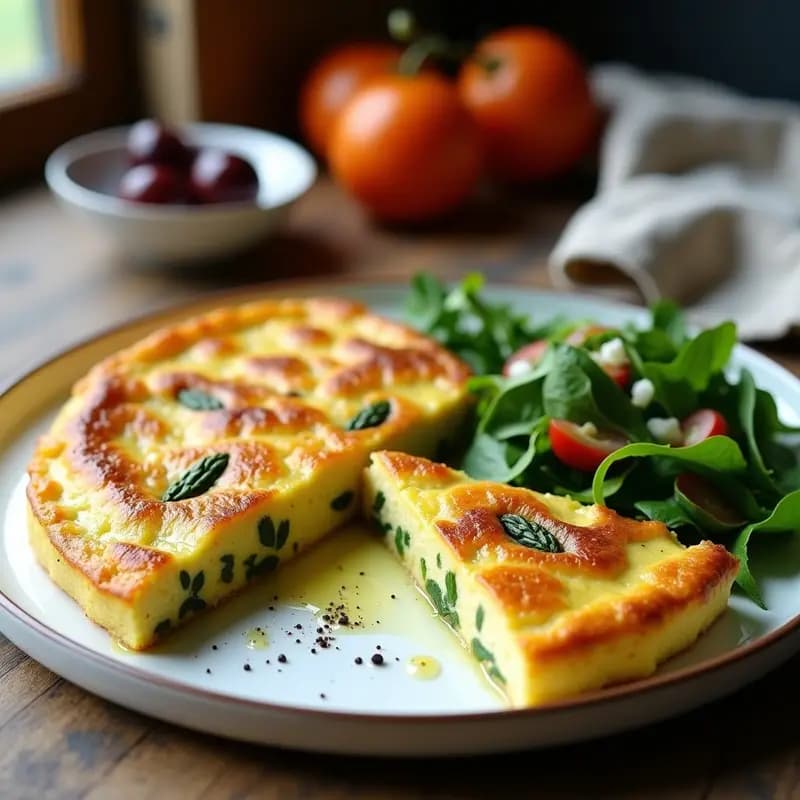 Tortilla de Espárragos Trigos y Huevo: Receta en Olla Lenta con Textura de Restaurante