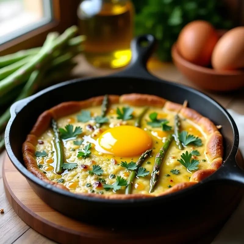 Tortilla de Espárragos Trigos: Receta Tradicional en Olla con Truco de Abuela