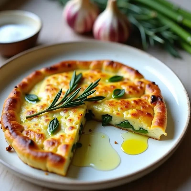 Tortilla de Espárragos Trigueros: Receta Rápida en Olla Rápida con Toque de Ajo Negro