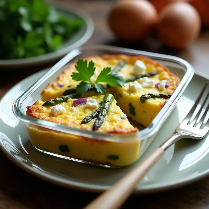 Tortilla de Espárragos Trigueros: Receta Fácil para Tupper y Llevar al Trabajo