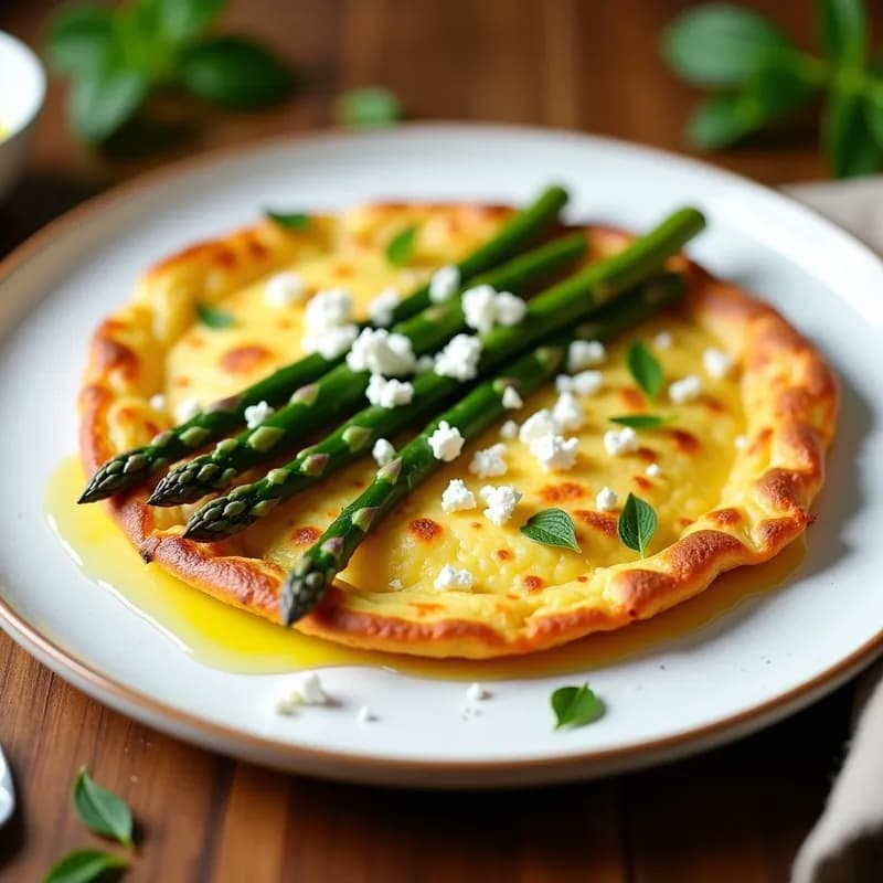 Tortilla de Espárragos Verdes Trigueros: Receta en Thermomix Ultracremosa y Rápida