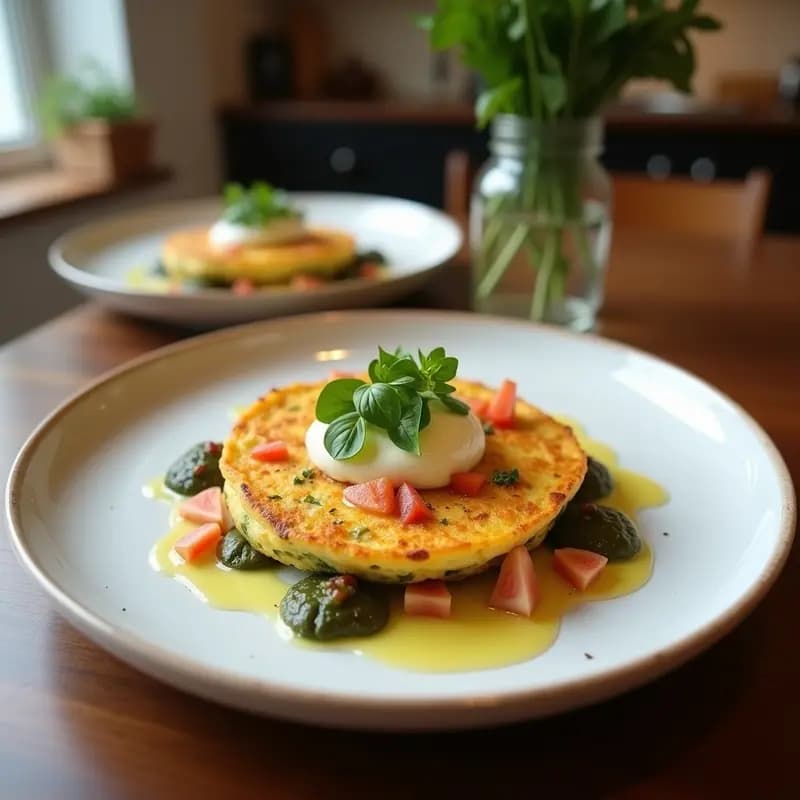 Tortilla de Espinacas y Champiñones Sin Lactosa: Receta Esponjosa y Nutritiva en 20 Minutos