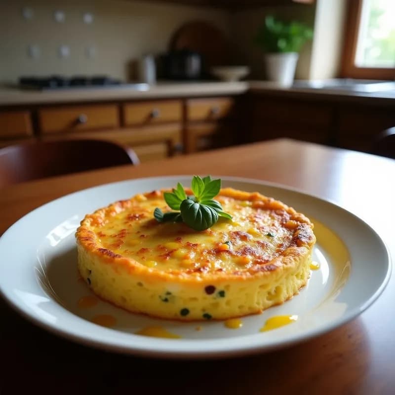 Tortilla de Espinacas y Cúrcuma: Receta Antiinflamatoria en 15 Minutos