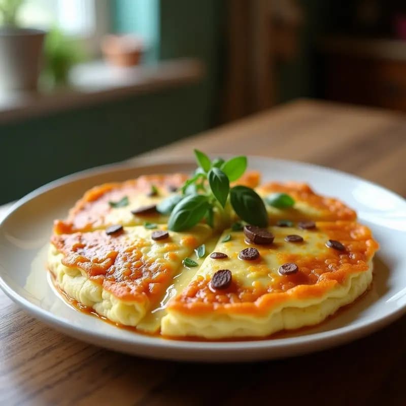 Tortilla de Espinacas y Piñones: Receta Vegana de Semana Santa sin Huevos